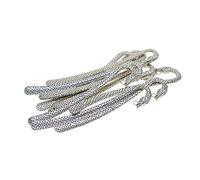 Pack of 10 Silver Metal Beading Bookmarks Blanks Bulk with Hook Dragon Bookmarks Making Kit Accessories