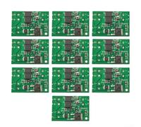 Pack of 10 Solar Light Control Board 3.2V-15V Light Control Board for Garden Lights DIY Replacement PCBA Green