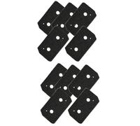 Pack of 10 Sponge Filter Replacement Sponge Filters Suitable for Bosch and Siemens Series 4 and 8 Tumble Dryers - Black