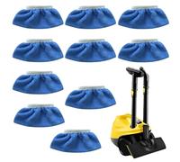 Pack of 10 Steam Cleaner Replacement Covers, Microfibre Replacement Cover Cloths Set for Hand Steam Cleaners, Steam Cleaner Accessories, Reusable Replacement Cloths