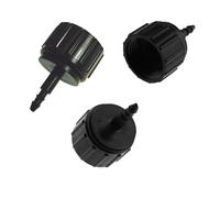 Pack of 10 Tap Connector 3/4" BSPF - 4mm Micro Tube - Micro Irrigation Fitting Connector Adaptor for Micro tubing in Irrigation System.