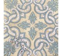 Pack of 10 Tile Stickers - Traditional Gold foil Victorian Moroccan Traditional Style Wall Art Decor transfers self Adhesive Bathroom backsplash Kitchen splashbacks Peel and Stick 15x15 cm (Gold 8)