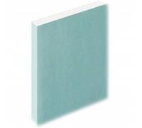 Pack Of 10 (Total 10 Units) - 12.5mm Premium Moisture Panel Tapered Edge Plasterboard - 12.5mm X 1200mm X 2400mm