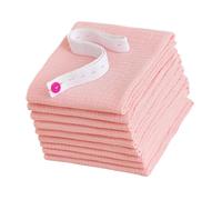 Pack of 10 Two Layer Penetrable Diapers Soft Launderable Cotton Fabric for Newborns and Infants Ventilated Newborn Cloth Nappies