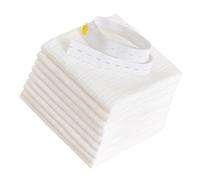 Pack of 10 Two Layer Penetrable Diapers Soft Launderable Cotton Fabric for Newborns and Infants Ventilated Newborn Cloth Nappies
