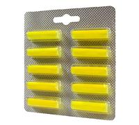 Pack of 10 Vacuum Cleaner Fragrance Sticks Fragrance Air Freshener with Scent Lemon Citrus | Suitable for All Vacuum Cleaner Bags | Pack of 10 | Vacuum Cleaner Fragrance Chips - Deodorant