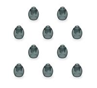 Pack of 10 Vented Dome Headsets for Phonak, Unitron and Hansaton Headphones - Size S 7.5mm Diameter
