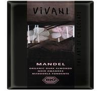 (Pack of 10) Vivani - Dark with Almonds Chocolate 100 g