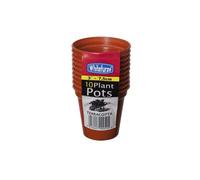 Pack Of 10 Whitefurze 7.5Cm Seed Pots