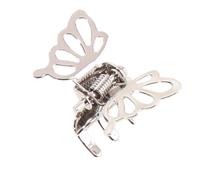 Pack of 10 Women's Mini Butterfly Hairpin Small Metal Hair Pin Non-Slip Hair Clips Hair Claw Clip Hair Styling Accessories Hair Accessories Headwear for Women Girls, White K