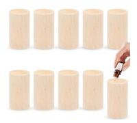 Pack of 10 Wooden Diffuser for Essential Oils, Small Aroma Diffuser Wood for Against Mosquitoes, Fragrance Oil Diffusers, Room Fragrance Diffuser, Volatile Fragrance Diffusing Wood, Specially for