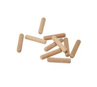 Pack of 10 Wooden Dowels 10mm x 40mm