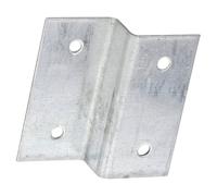 Pack of 10 x Galvanised Fence Z Clips (60mm x 56mm x 15mm)