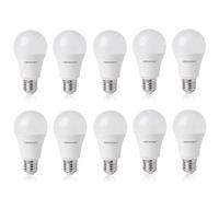 Pack of 10 x Megaman 710466 Opal LED GLS Style Light Bulb E27 ES 2800K Warm White 10.5 W