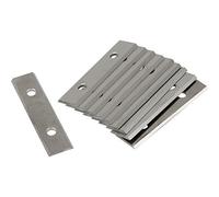 Pack of 10 x Solid Tungsten Carbide scrapers 2" / 50mm to fit LINBIDE LGPS50 Scraper/Stanley 0-28-640 Scraper/INDASA Hand Scraper