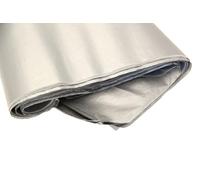 Pack of 10 x Vibrant Tissue Paper 500mm x 750mm for Gift Bags, Wrapping, Flowers, Wedding, Arts Crafts - Quality Acid Free (Metallic Silver)