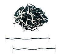 Pack of 100 152mm Plastic End Treasury Tags