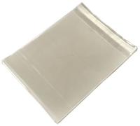 Pack of 100-6" x 8" (152mm x 203mm) CELLOPHANE/Polypropylene Bags SELF Seal for Greeting Cards