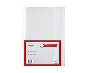 Pack of 100 9x7 Inch Clear Exercise Book Covers by Janrax - Notbook Cover, School Supplies, University, Office Supplies