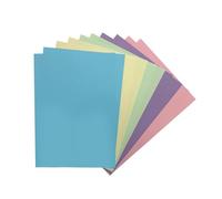 Pack of 100 A4 Assorted Pastel Coloured Paper 75gsm Sheets