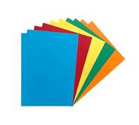 Pack of 100 A4 Assorted Primary Coloured Paper 75gsm Sheets