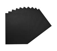 Pack of 100 A4 Black Coloured Paper 75gsm Sheets