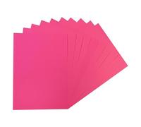 Pack of 100 A4 Fluorescent Fuchsia Pink Coloured Paper 75gsm Sheets
