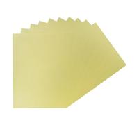 Pack of 100 A4 Pastel Yellow Coloured Paper 75gsm Sheets