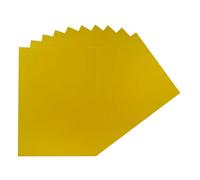 Pack of 100 A4 Yellow Coloured Paper 75gsm Sheets