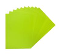 Pack of 100 A5 Fluorescent Green Coloured Paper 75gsm Sheets