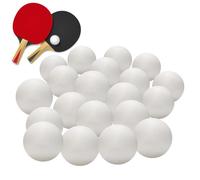 Pack Of 100 ABS Table Tennis Balls - High-Elasticity, Durable Balls