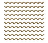 Pack of 100 Antique Metal Album Corner Protectors for Wedding Scrapbooks Memory Diaries and Photo Collection Books Metal Scrapbook Corner Reinforcements