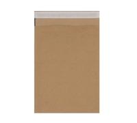 [Pack of 100] Brown 265x180mm Greener Route™ Eco Padded Mailers (Honeycomb Pattern Paper Filled), 100% Recycled Biodegradable Kraft Paper Fibres Cushioning Protected Padded Envelopes