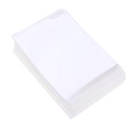 Pack of 100 Clear Card Sleeves for 60x90mm Cards - Transparent Protective Covers