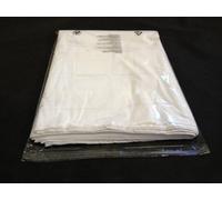 Pack of 100 Clear Garment Bags 12" x 15"