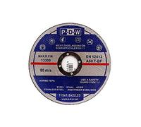 Pack of 100 Cutting Discs Diameter 115 x 1.0 mm Inox Cutting Discs for Metal Steel Stainless Steel Angle Grinder Flex Discs Roughing Discs