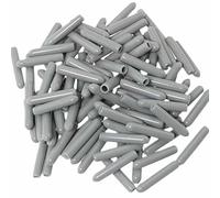 Pack of 100 Dishwasher Basket Rust Repair, Dish Rack Protective Cap, Dishwasher Frame Cover Caps, Rust Protection Replacement Parts for All Dish Baskets, Extra Strong Rust Protection for Dishwasher