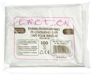 Pack of 100 Disposable Capes Gowns Professional Salon Barber Hair Cutting Cover