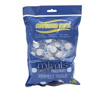 Pack of 100 Disposable Towels for Compressed Towels, Tablets, Washcloths, Travel Camping