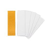 Pack of 100 Fire Essentials 100 x 30 x 1.0mm MAP Intumescent Hinge Pads, self adhesive