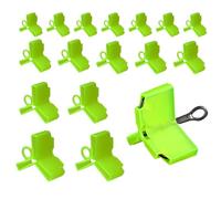 Pack of 100 Fishing Hook Hoods, Covers for Treble Hooks, Treble Hook Cover, Suitable for Protecting Hooks from Damage to the Bag (Green)