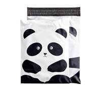Pack of 100 Grey Lined Waterproof Mailing Pouches Practical Color Printed Mailer Bags Stylish Pouches Waterproof Mail Bags