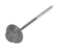 Pack Of 100 - Grey Onduline Roofing Nails Fixings For Corrugated Bitumen Roofing Sheets
