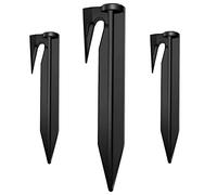 Pack of 100 Ground Spikes for Robotic Lawnmower Pegs Cable Holder Guide Accessory Set Attachment for Boundary Cable Compatible with Gardena/Bosch/Husqvarna/Worx/Honda/Robomow/iMow