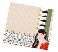 Pack of 100 Jewelry Display Cards Paper Elegant Printing Cards Earrings Display 6x8cm Suitable for Earrings Earring Packaging