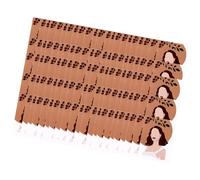 Pack of 100 Jewelry Display Cards Paper Elegant Printing Cards Earrings Display 6x8cm Suitable for Earrings Earring Packaging