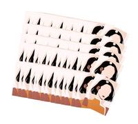Pack of 100 Jewelry Display Cards Paper Elegant Printing Cards Earrings Display 6x8cm Suitable for Earrings Earring Packaging