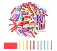 Pack of 100 loose to write on yourself colourful mix, empty tombola loose