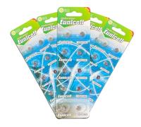 Pack of 100 - LR621/AG1 Eunicell 1.5V Button Coin Cell Alkaline Batteries - Suitable for use in LED lights, Digital Voice Recorders, Toys, Blood Glucose, Cholesterol Testing, Meters, Toys