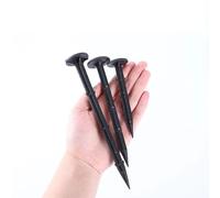 Pack of 100 Membrane Peg Garden Membrane Pegs Weed Control Anchor Pegs Ground Securing Pegs Tarpaulin Pegs for Weed Fabric Ground Sheet Cover (11CM)